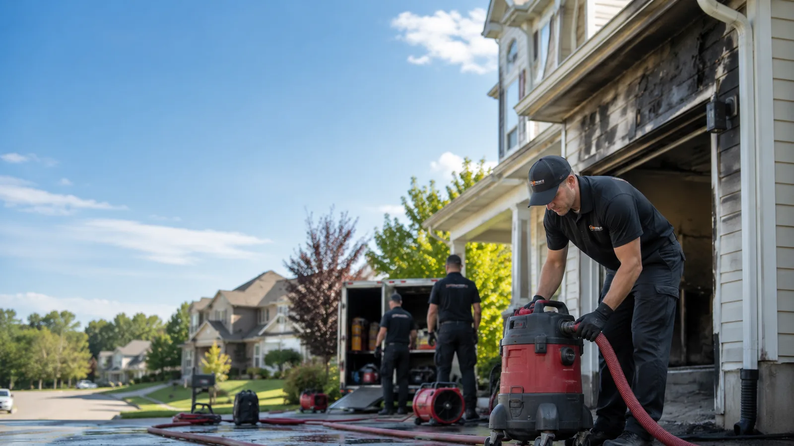 Fire And Smoke Damage Restoration in Burbank, SD near me